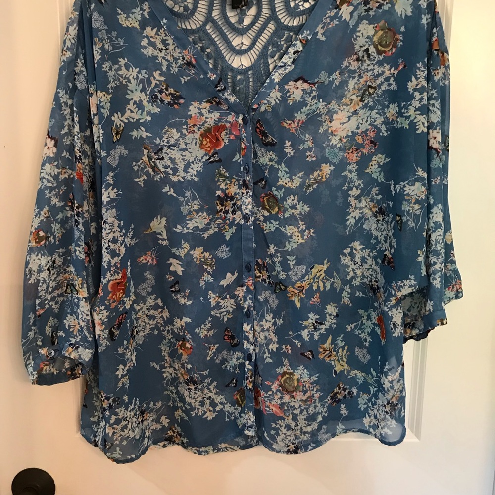 Blue top - Picture 3 of 3